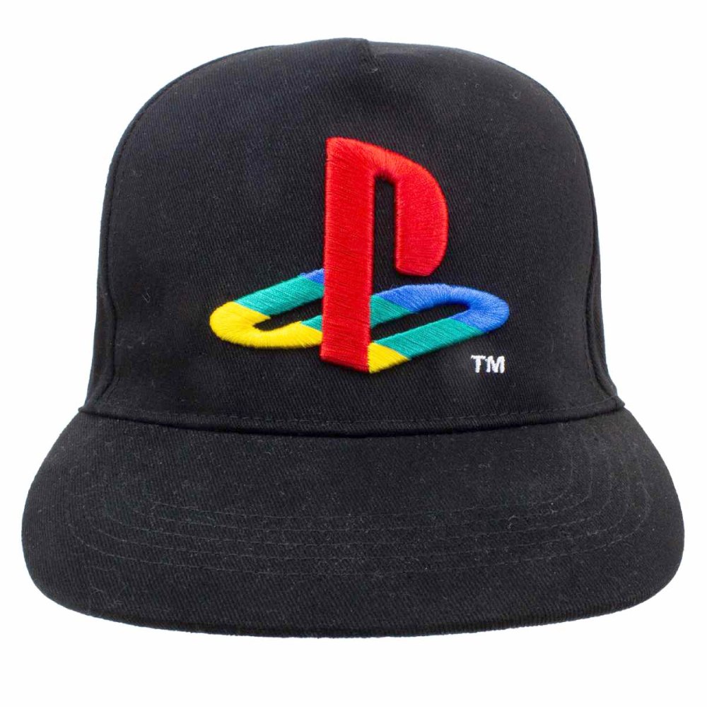 PlayStation - Classic Logo Snapback Pet - Zwart